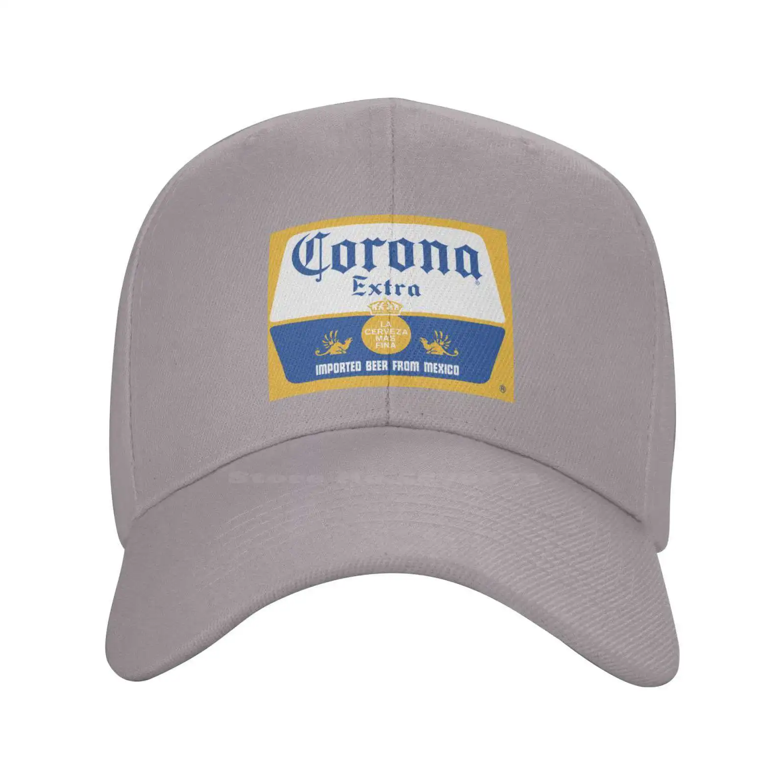 

Повседневная джинсовая бейсболка с принтом логотипа Corona