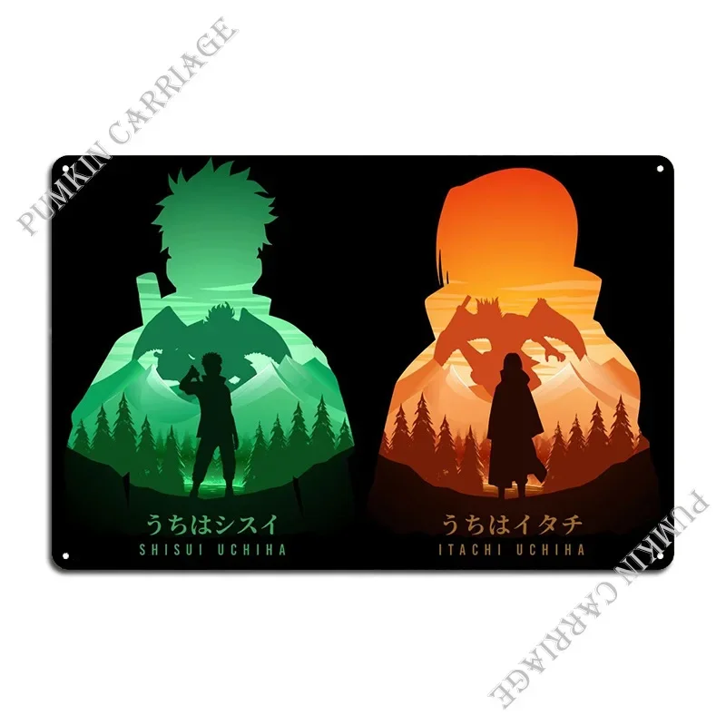 Металлическая вывеска Susanoo Fight Genjutsu таблички для клуба паба принт кинотеатр кухня