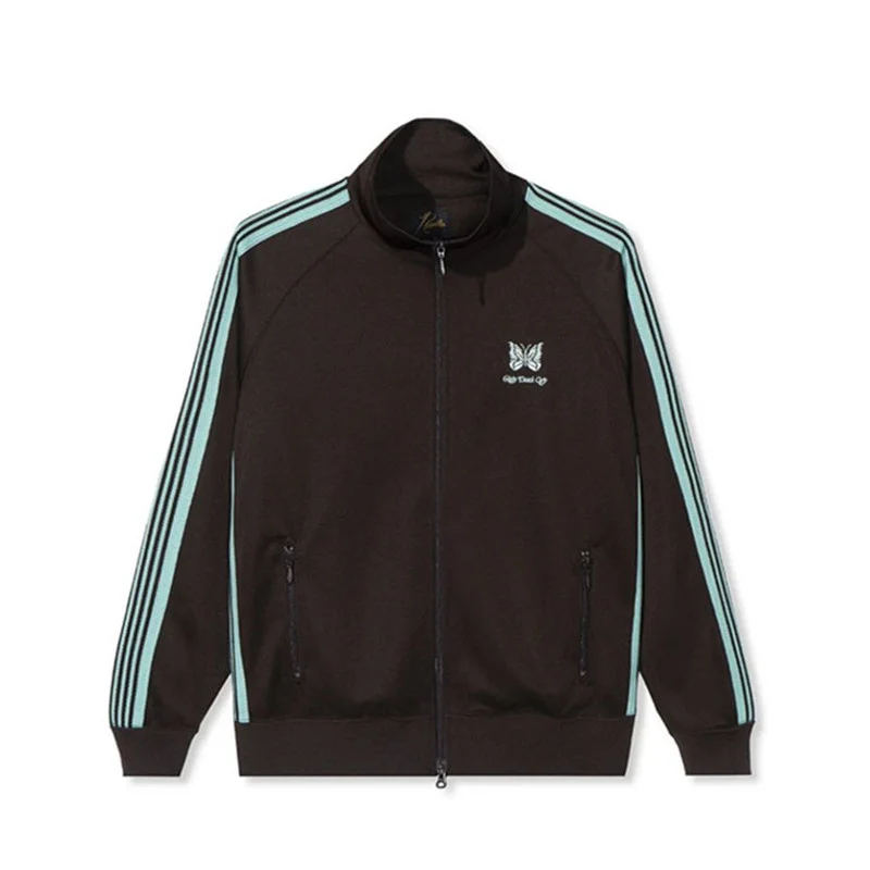 

Girls Dont Cry Needles TRACK JACKET Jointly Men's And Women's Jackets With Butterfly Embroidery Loose Coat