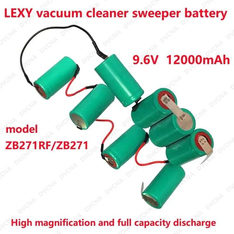 Фото Аккумулятор для пылесоса LEXY высокой емкости 9,6 в 12000 мАч 16340 подходит для ZB271RF ZB271 №2