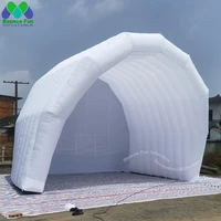 Hot Sale Giant White Black Inflatable Stage Cover Tent Portable Air Dome Roof Marquee For Outdoor Show,Music Concert Performance