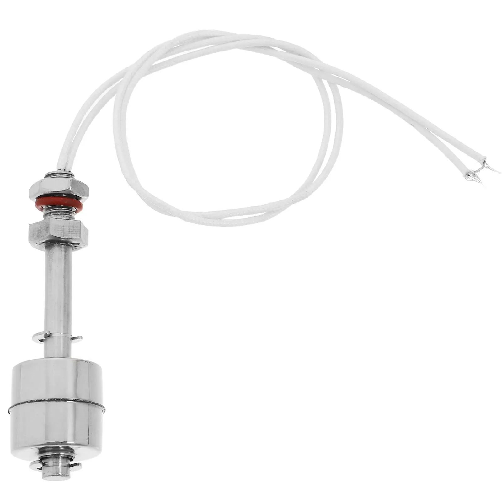 Фото Датчик уровня воды из нержавеющей стали, вертикальный поплавковый клапан для контроля уровня воды в насосах, резервуарах, бассейнах, прудах, аквариумах, для предотвращения переливов №1