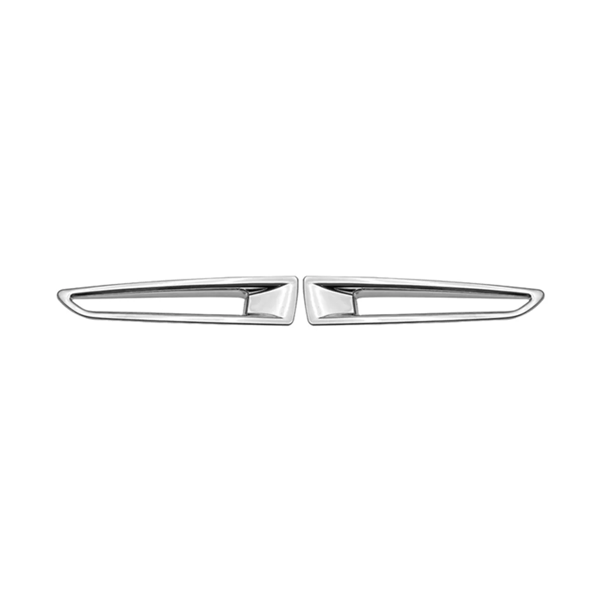 

For Toyota Roomy 2019-2021 Chrome Rear Fog Light Lamp Cover Trim Foglight Bezel Decoration Frame