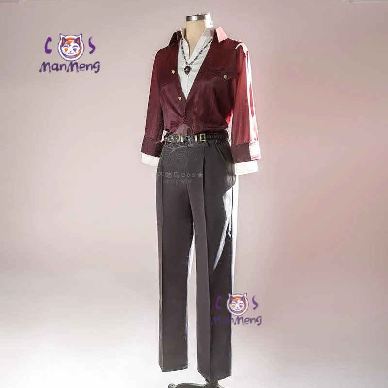 Игра Love and Deepspace Косплей Костюм Силуса Красивая рубашка куртка брюки аксессуары