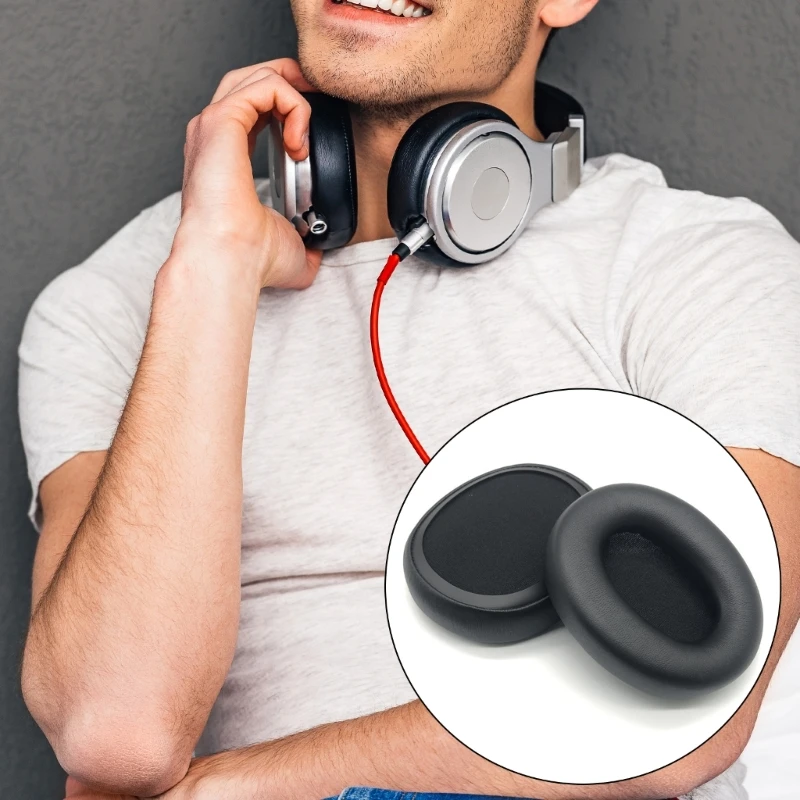 Кожаные амбушюры для Skull-candy Crusher ANC 2 губки наушников чехол запасная часть