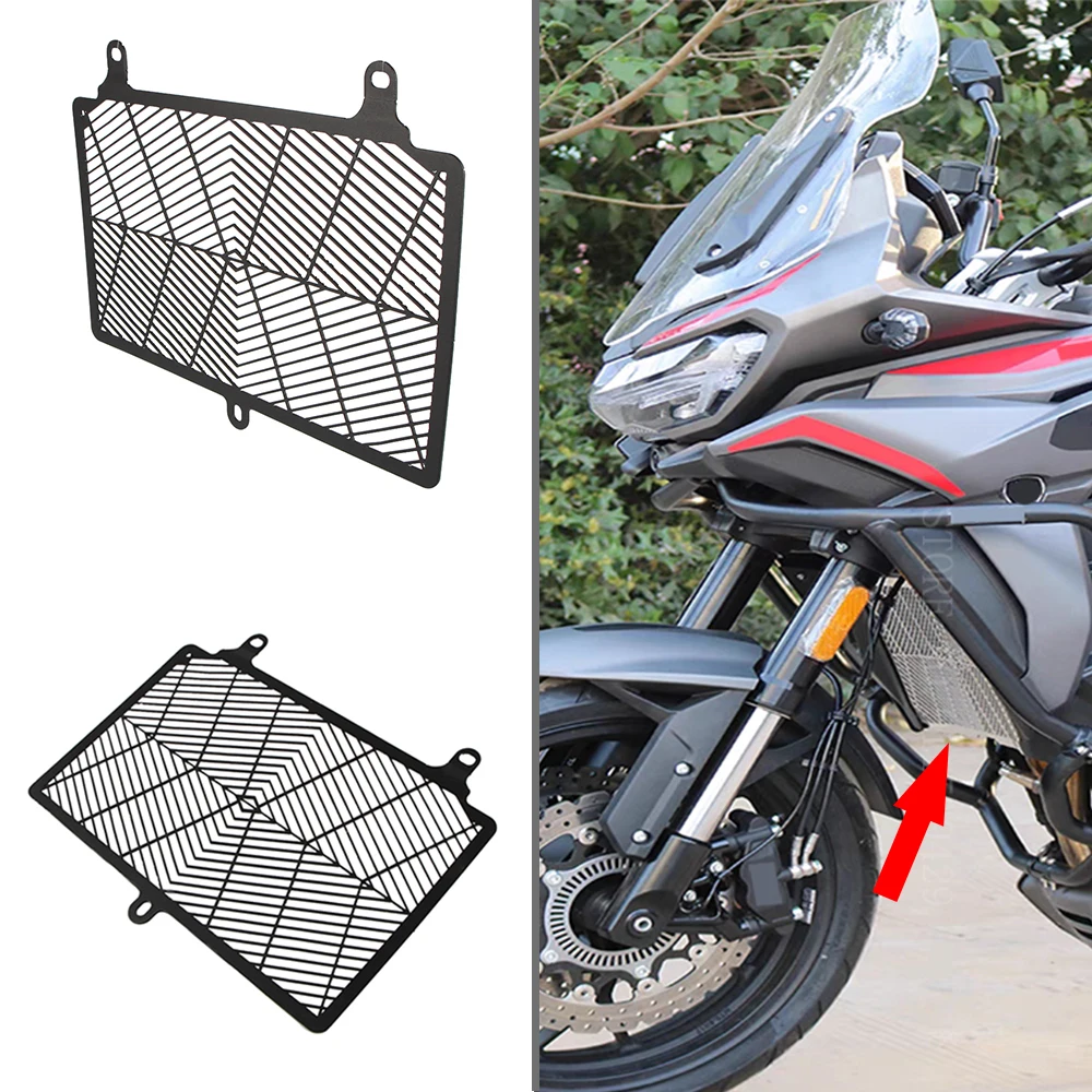 Защитная решетка радиатора для мотоцикла Benelli TRK702 TRK702X 2022 2023 2024 гриля резервуар