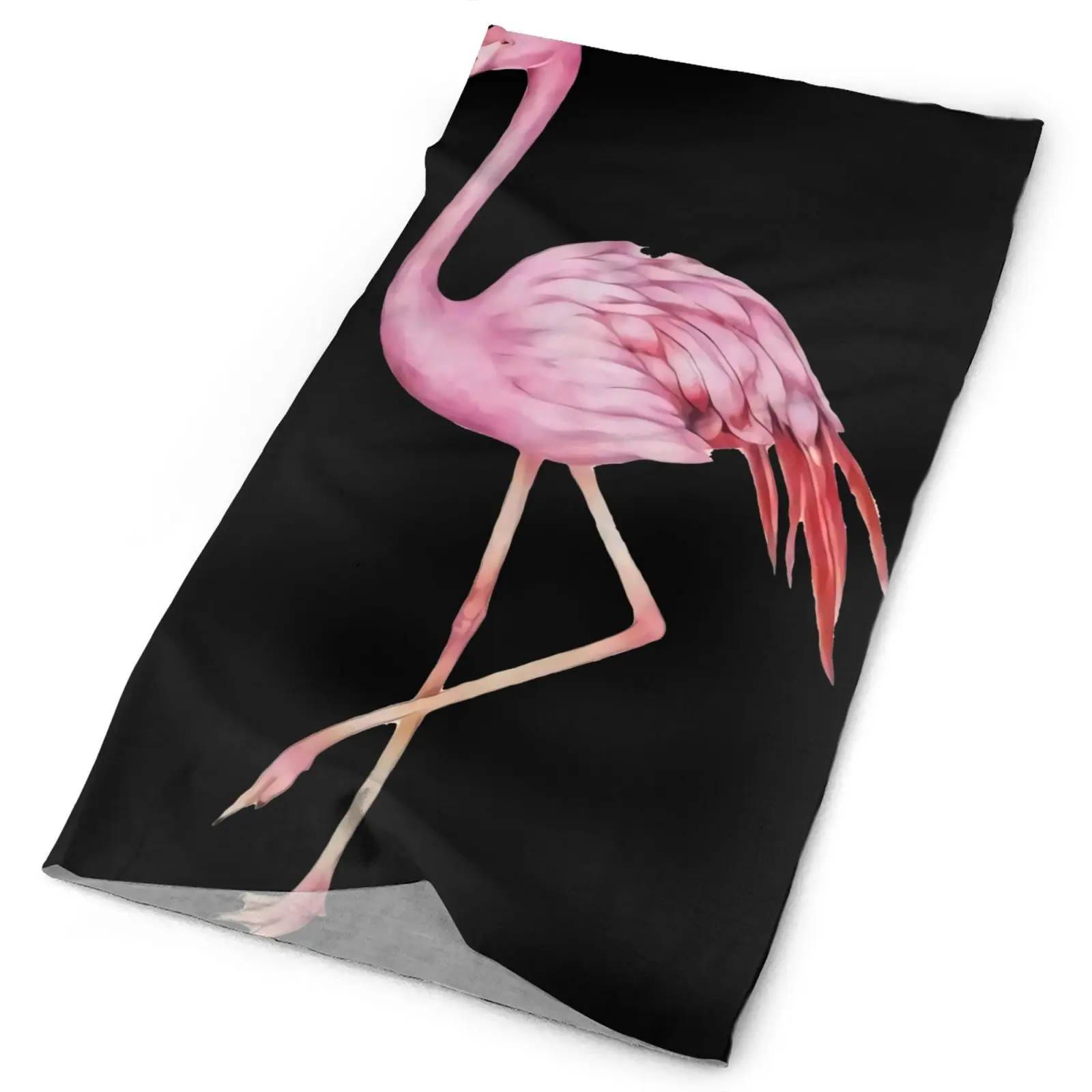 

Single Flamingo Wildlife Birds Men's Bandana Bandana Ski Mask Ski Fashion Military Tactical Tissue Tourism Fashion Bandana Man