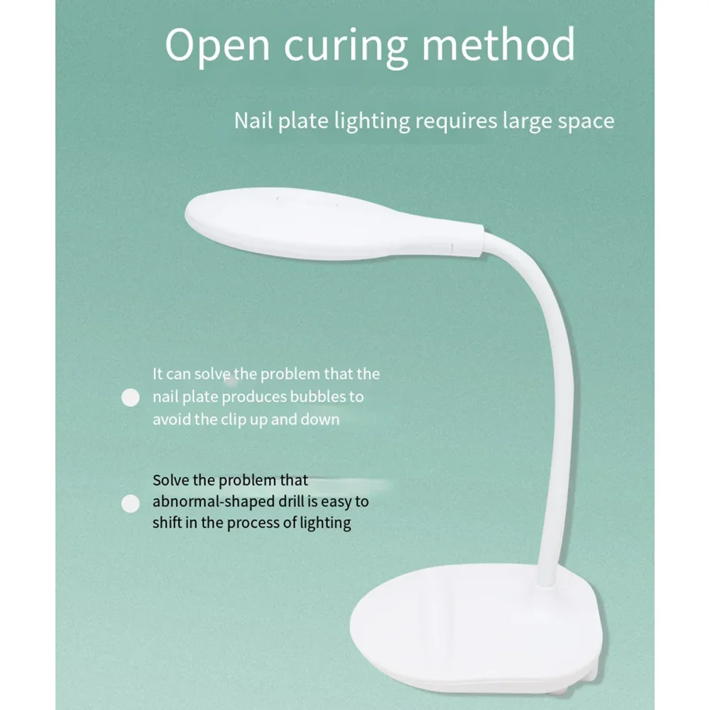УФ-светодиодный светильник для ногтей с интеллектуальным датчиком портативный