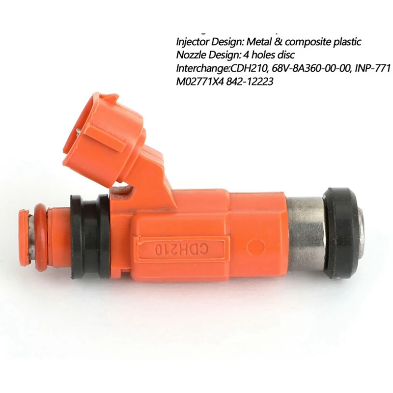 8 шт. Топливные форсунки для Chrysler Dodge Mitsubishi Chevrolet Suzuki CDH210 0280155723 INP-771 MD319791