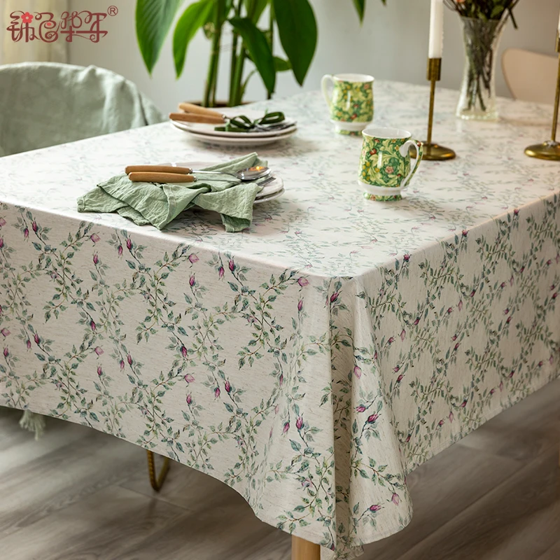 

Table cloth, waterproof, oil resistant, and washable rectangular household tablecloth, tablecloth