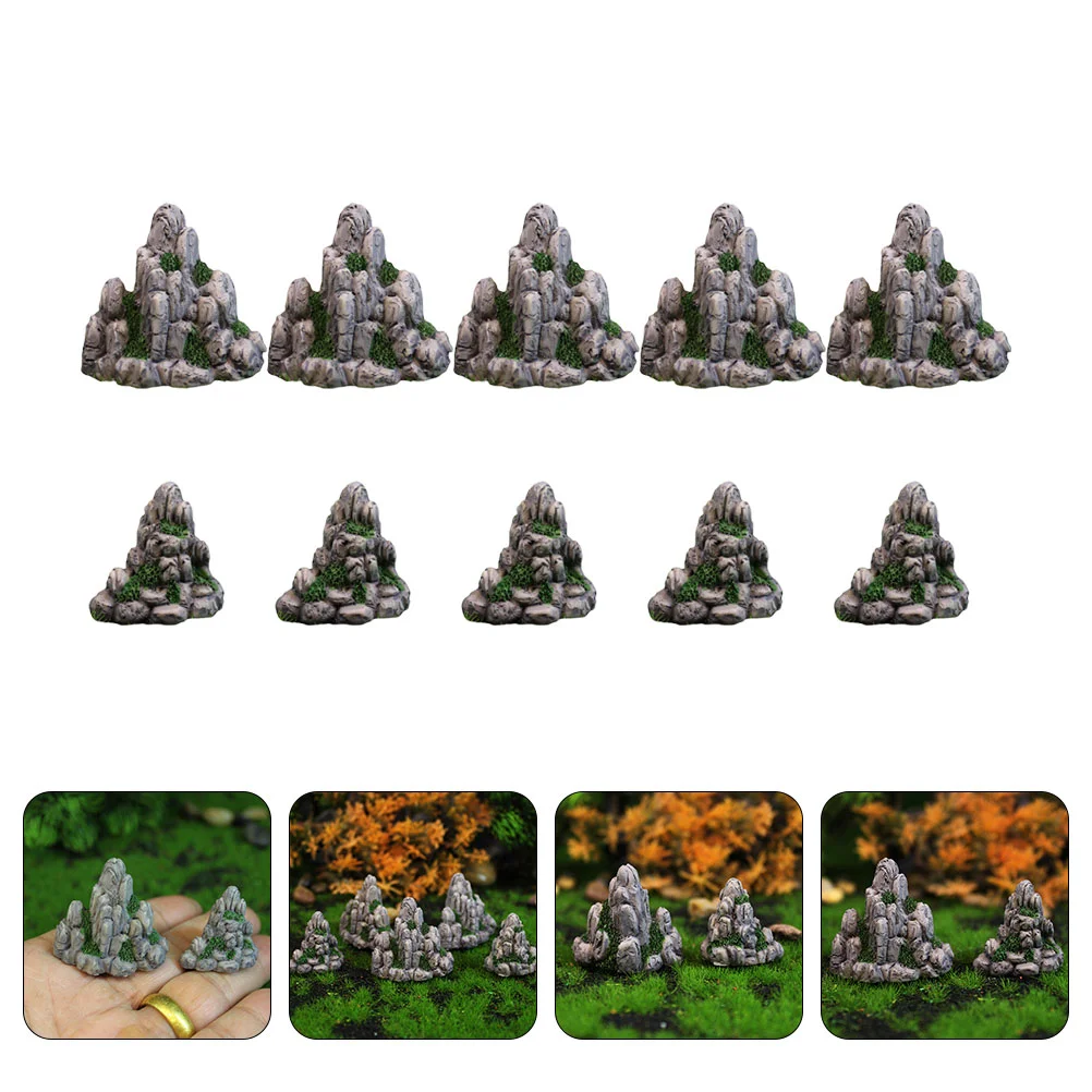 

Украшения для аквариума Rockery, Ландшафтные украшения для аквариума, миниатюрное украшение для бонсая, настольное мини-украшение