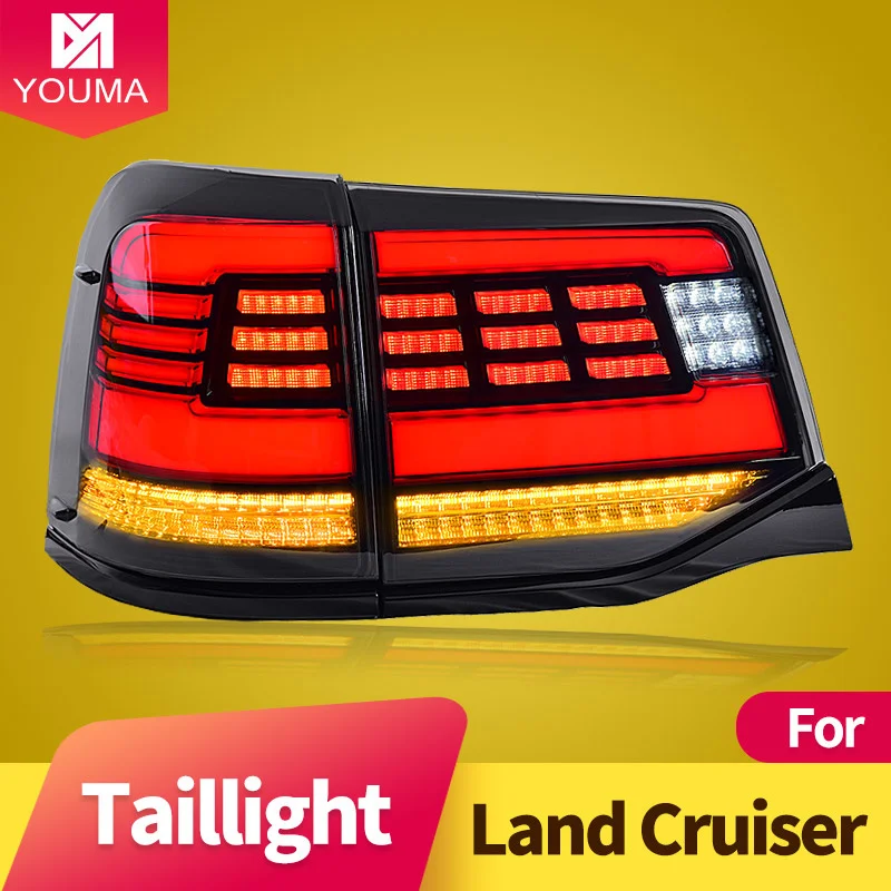 Задняя фара в сборе для Toyota Land Cruiser 2016-2020 светодиодная заднего хода ламсветильник