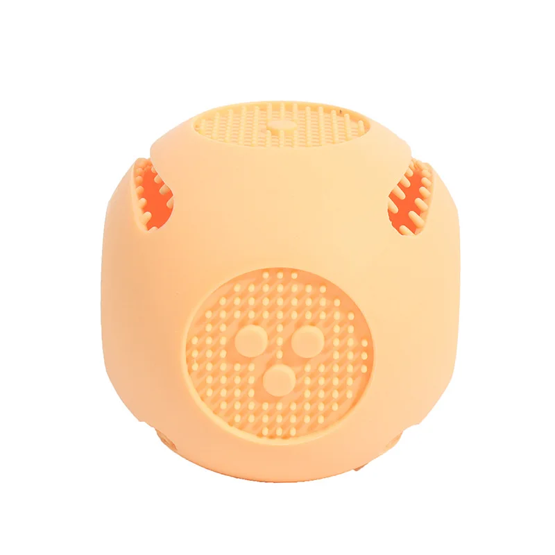 Силиконовые игрушки для собак жевательные против укусов чистки зубов маленьких