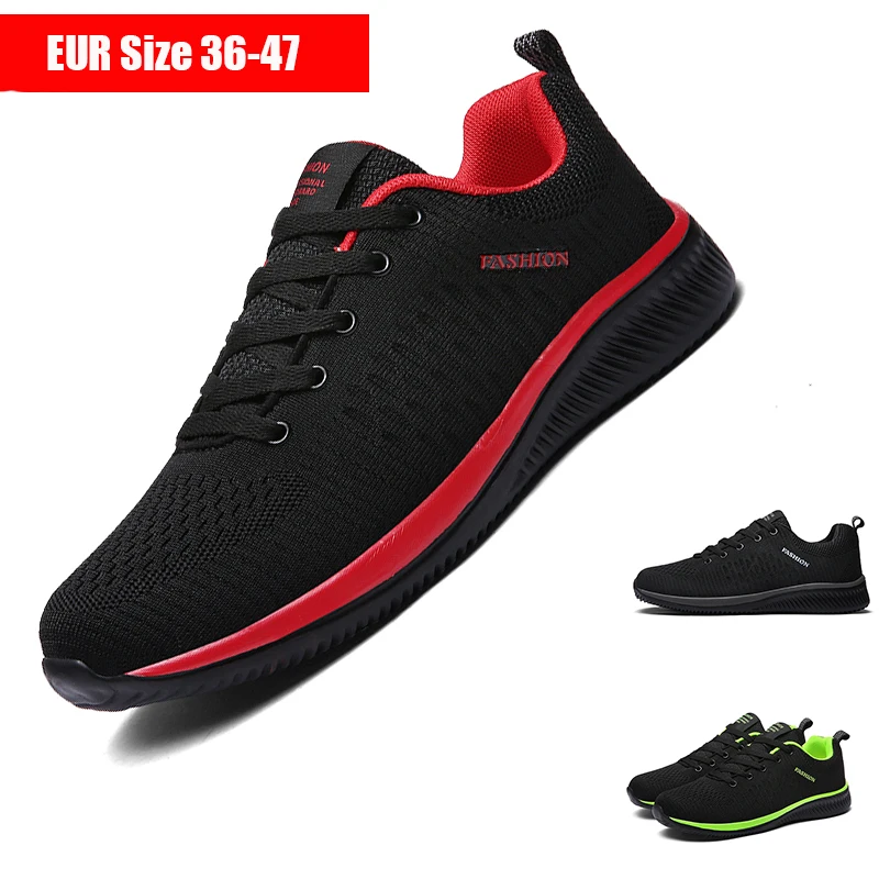 

New Ultralight Men Running Shoes Lac-up Men Casual Shoes Comfort Breathable Walking Sneakers Male Tenis Shoes Zapatillas Hombre