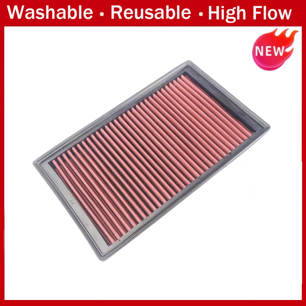 

Воздушный фильтр с высоким расходом для Volkswagen Golf VII Polo Tiguan Touran Passat Audi A3 Q2 S3 TT Seat Ibiza Leon Skoda Octavia Моющийся