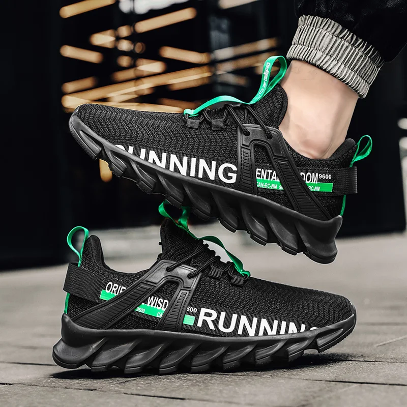 Leisure Sport 2022 Mens Sneakers Casual Men Running Shoes Fashion Style Zapatillas Deportivos Lightweight Footwear Male