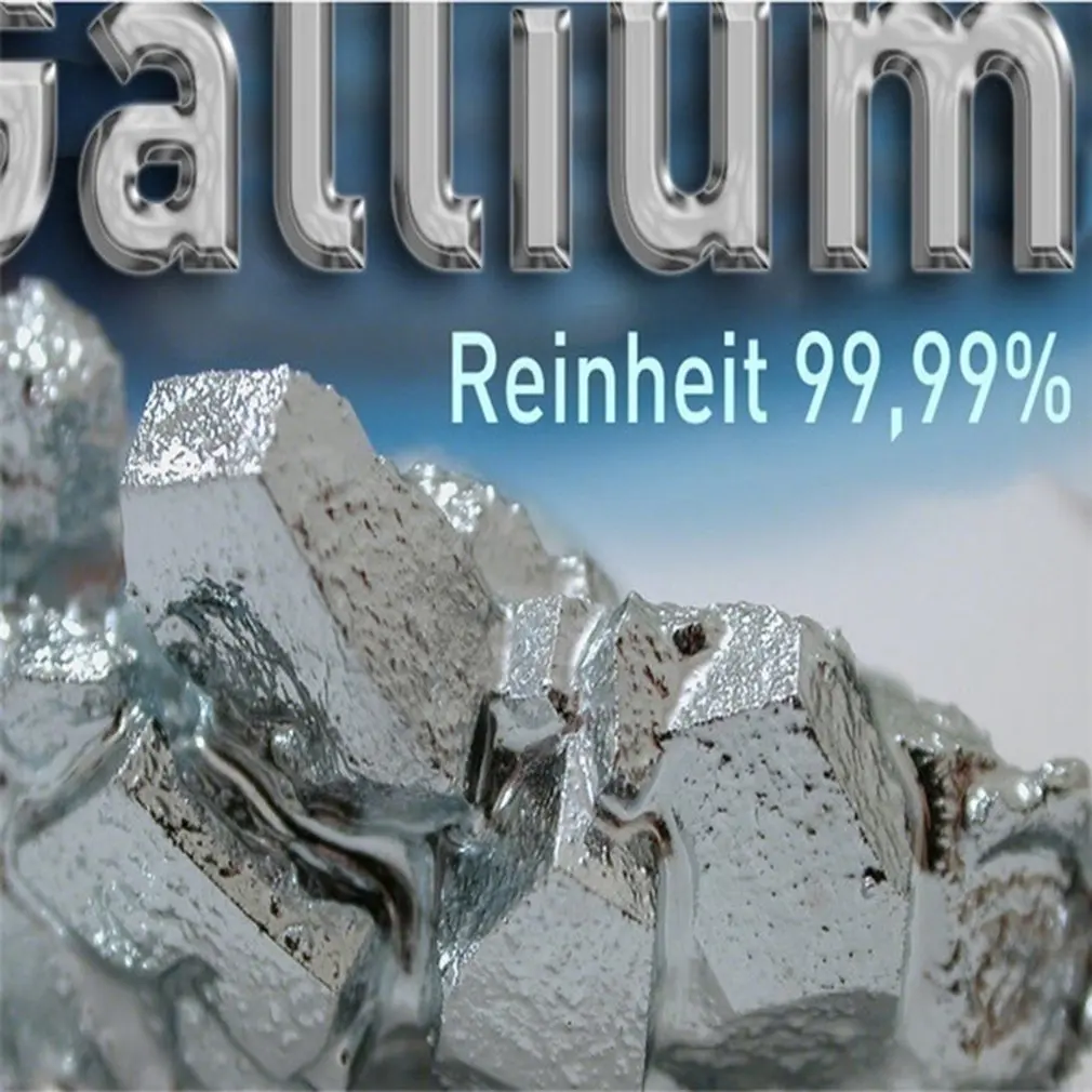 5/10 Grams Gallium Metal 99.99% Pure | Magnetic Materials