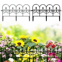 artificial ground insert garden fence50cm plant flower bed border decorationdiy garden standgarden vegetable edge small fence