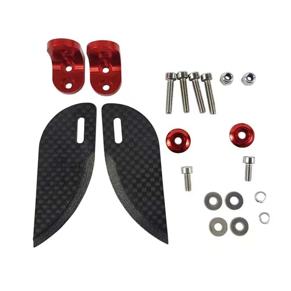 

65X25Mm Adjustable Carbon Fiber Turn Fins for 70-85Cm Electric / Nitro Power Remote Control Boats Parts