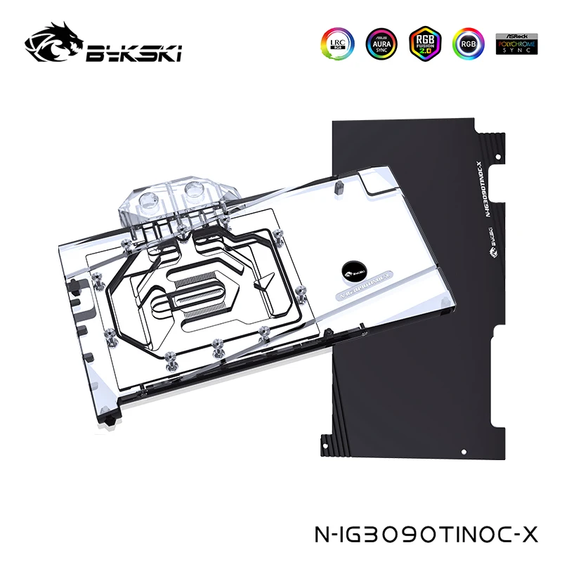 

Bykski компьютерный охладитель воды для красочного iGame Geforce RTX 3090Ti Neptune OC 24G блок охлаждения карты, N-IG3090TINOC-X