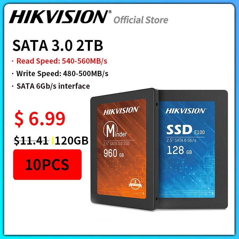 

HIKVISION Ssd 1tb Sata3 SSD 512GB 2TB Hdd Hard Disk 2.5 "Internal Hard Drive Disk 120GB 240GB Solid State Disk for PC Laptop