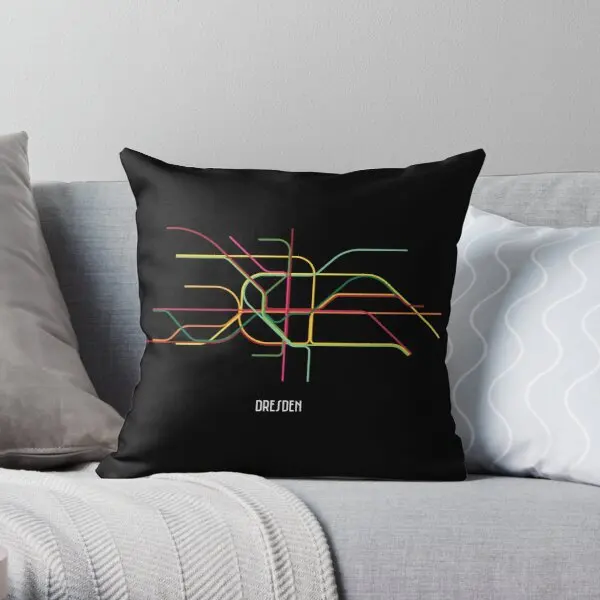 

Dresden Printing Throw Pillow Cover Fashion Decor Anime Soft Square Bed Hotel Cushion Throw Waist Car Pillows not include