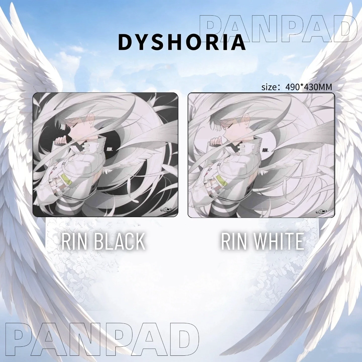 Фото Игровой коврик для мыши PAN Esports Dysphoria RIN Glass, для точного и плавного управления, для VALORANT, TTK, CSGO, аксессуары для ПК, подарок №2