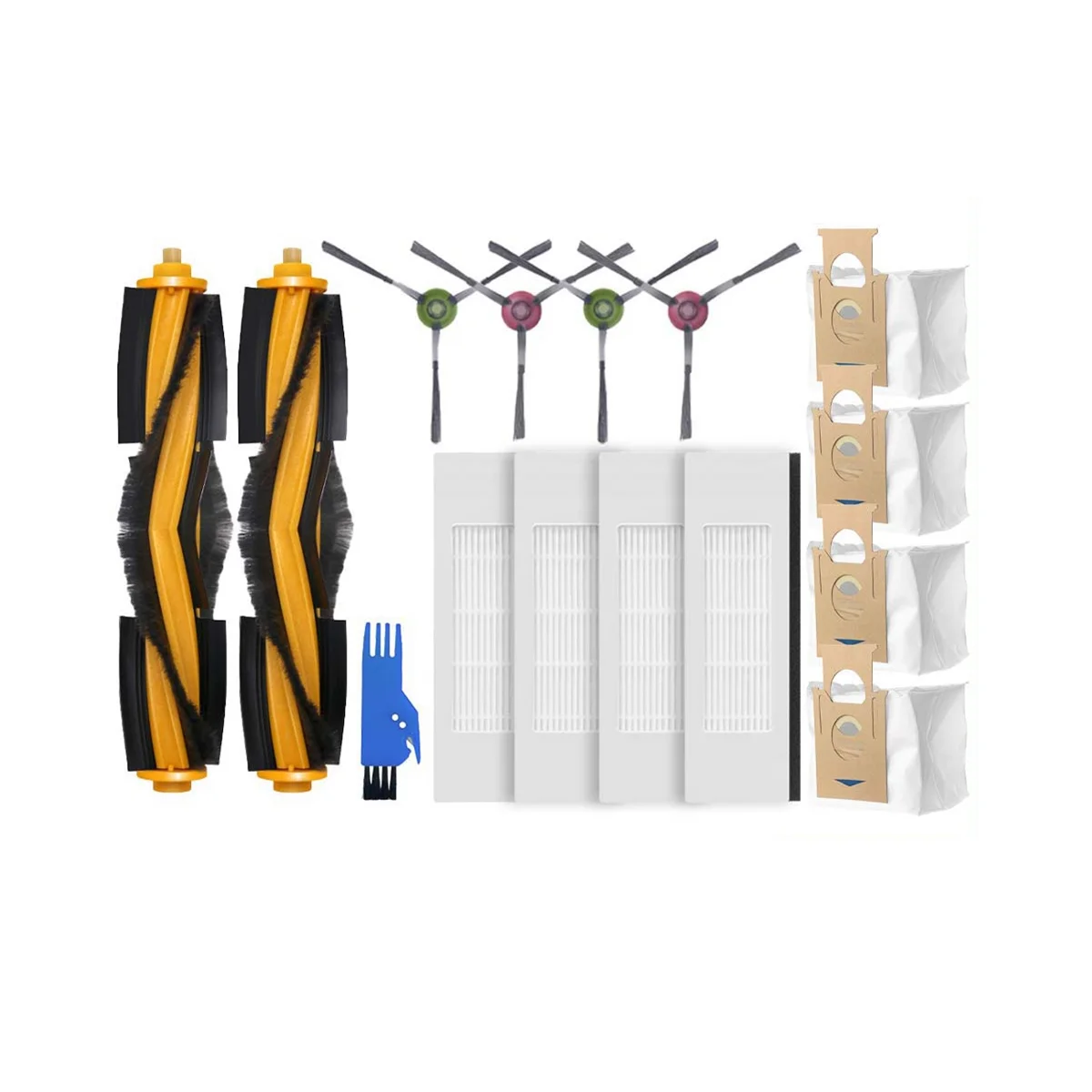 

For DEEBOOT OZMO T8+ / T8 / T8 Max for DEBOT N8+/N8 PlusSpare Parts Main Side Brush Hepa Filter Mop