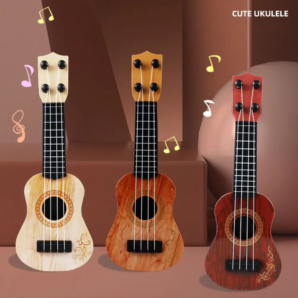 

Quality Christmas Children Kids Learning Simulation Guitar Mini Ukulele Musical Instruments Education Development Toy