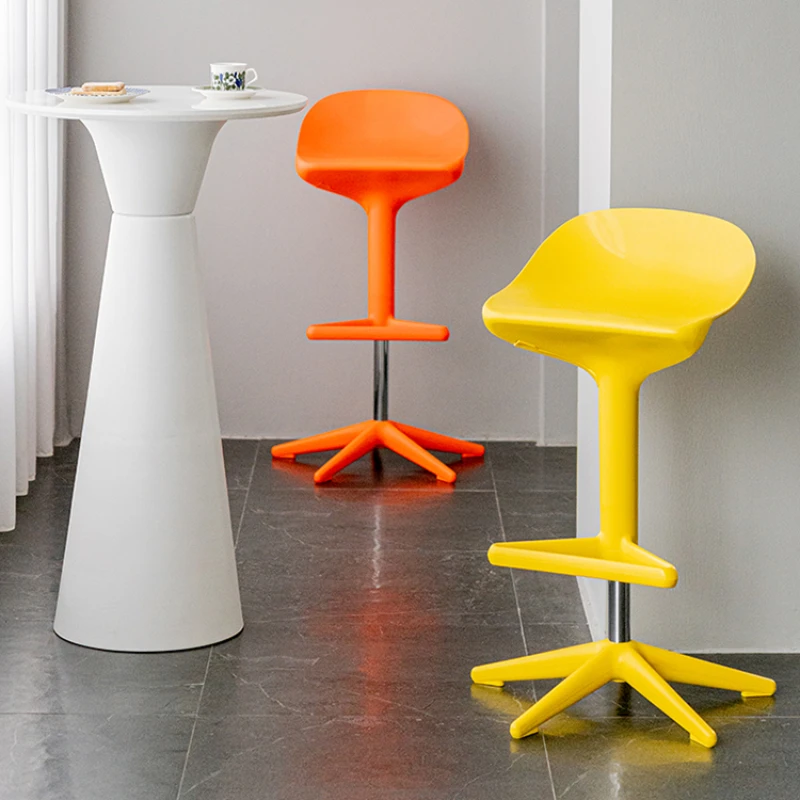 Современный Вращающийся барный стул роскошная функциональная Регулируемая