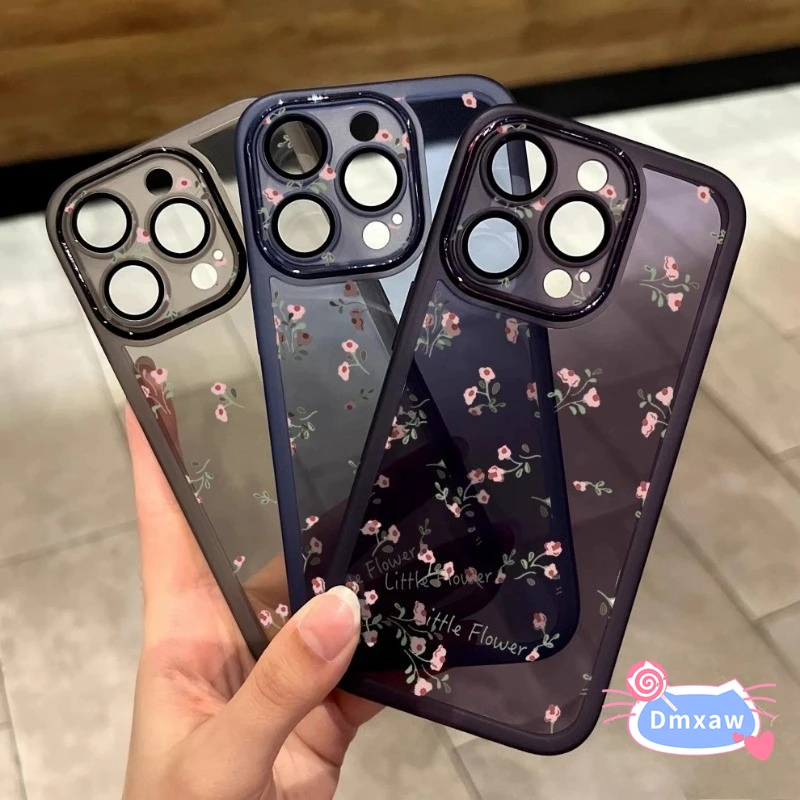 Фото Для Realme 50i 10 9i 7i 6i 5 5i 5S 10 Pro Plus P1 Speed V23 Q5i V50 Note 60 50 4G 5G Чехол для телефона с милым цветочным принтом, прозрачный мягкий чехол №2