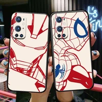 iron man spiderman for oneplus nord n100 n10 5g 9 8 pro 7 7pro case phone cover for oneplus 7 pro 17t 6t 5t 3t case