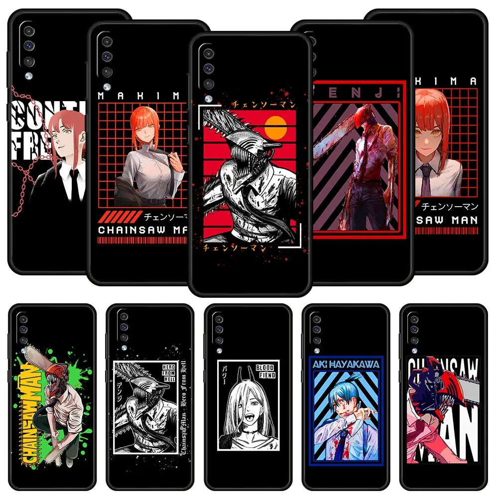 

Chainsaw Man Makima Phone Case For Samsung Galaxy A12 A32 A50 A70 A20E A20S A10 A10S A22 A30 A40 A42 A52 5G A02S A04s Soft Cover