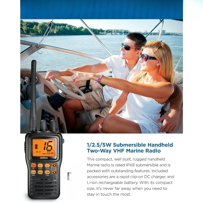 Приемопередаточная радиоустановка MHS75 de 2 vicias VHF sumerпонятная изысканная мощность