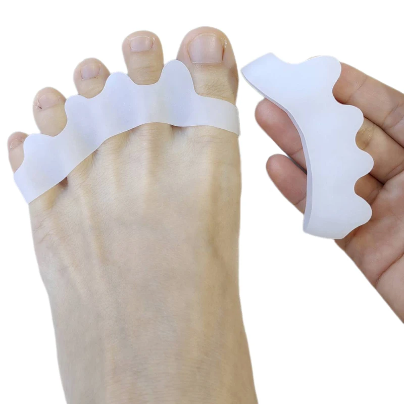1 пара силиконовый разделитель для большого пальца ноги при вальгусной