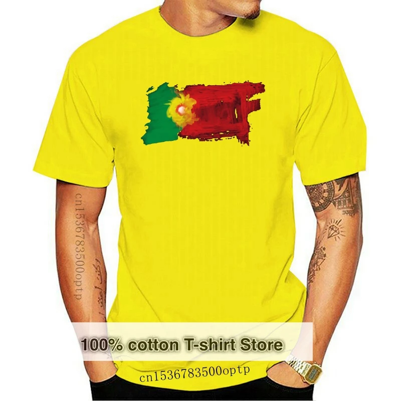 

Модная дизайнерская футболка с португальским флагом в английском стиле для мужчин, хлопковые мужские футболки с коротким рукавом 2020