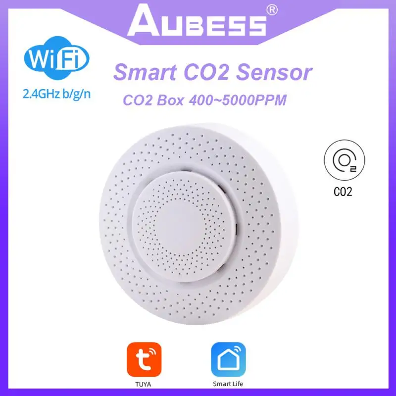 

Умный детектор углекислого газа Tuya Wifi Smart Air Box SmartLife, профессиональный датчик углекислого газа, защита для умного дома