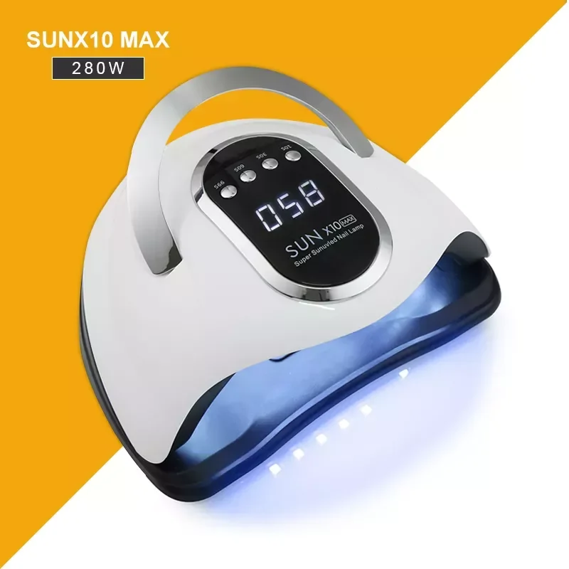 

NEW2023 SUN 10X/6X MAX UV LED Lamp For Nails Dryer Machine LED Ice Lamp For Manicure Gel Nail Lamp Drying Lamp For Gel Varnish