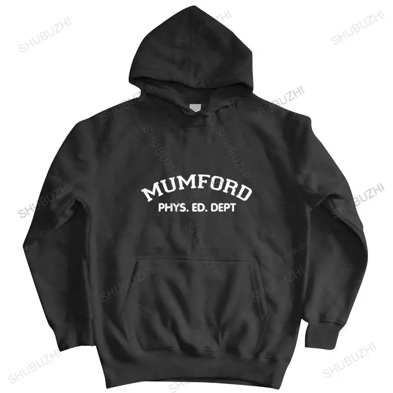 

Man zipper hoodie Beverly Hills Cop Movie Mumford Phys Ed Dept Vintage Style hoodie Adult brand warm hoody homme bigger size