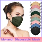 10-100 шт. FFP2mask CE 5-слойная маска для лица Morandi KN95, Маскарадная маска FPP2, подтвержденная FFP2, Маскарадная маска FFP3 FP2