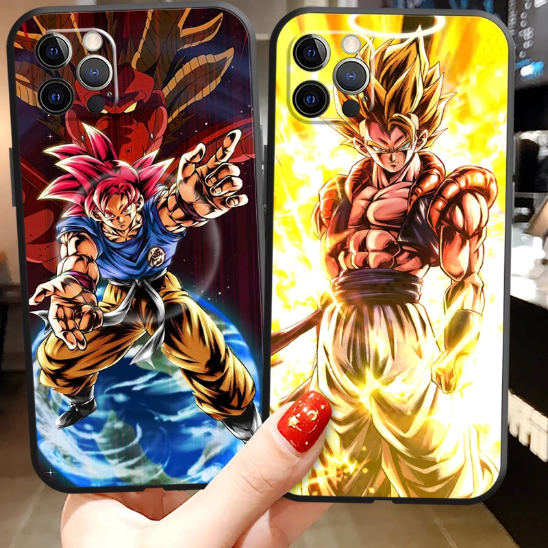 

Dragon Ball Phone Cases For iPhone 11 12 Pro MAX 6S 7 8 Plus XS MAX 12 13 Mini X XR SE 2020 Funda Back Cover Soft TPU