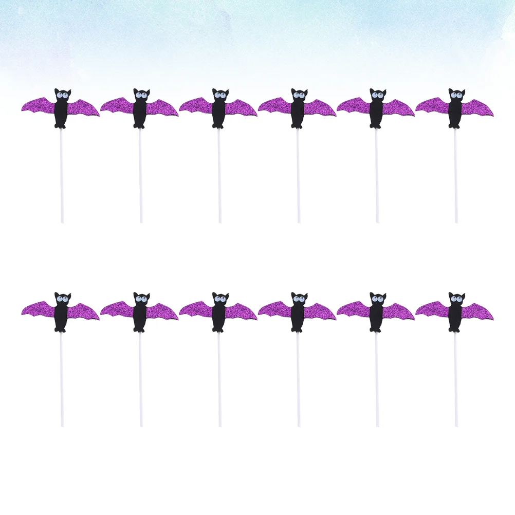 

12pcs Creative Safe Spider Pattern Cupcake Decor for Party