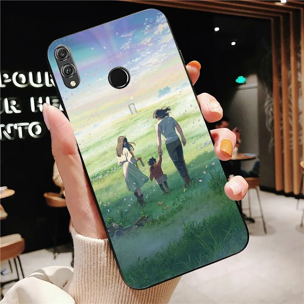 Чехол для телефона BiliBili S-Suzume No T-Tojimari Huawei Honor 10 Lite 9 20 7A 9X 30 50 60 70 Pro Plus мягкий