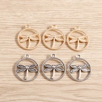 15pcs 20x23mm cute alloy dragonfly charms pendants for necklaces bracelets jewelry making diy handmade crafts accessories