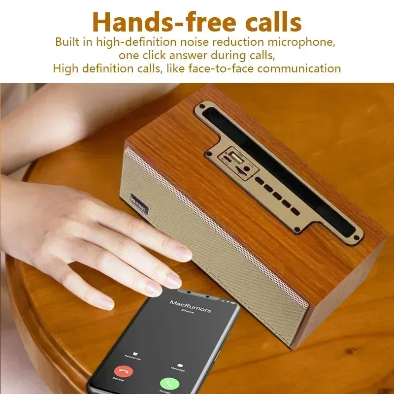 Беспроводная портативная Bluetooth-колонка мобильный телефон holder TWS FM-радио