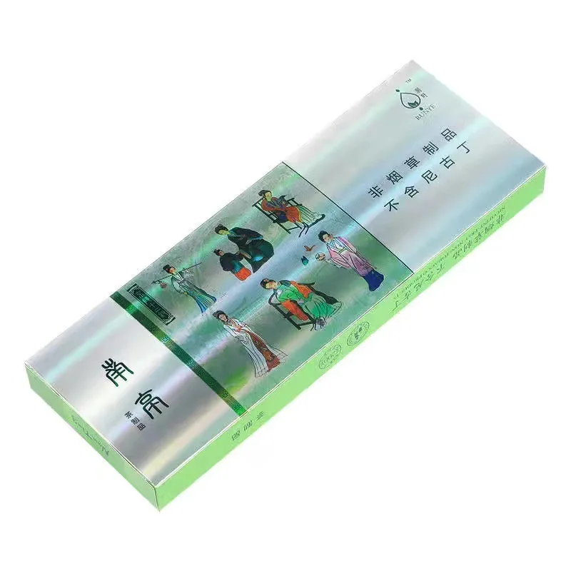 

New Blueberry Peach Flavor Herbal Tea Smoke Healthy Cigarettes No Nicotine Tobacco Fruit Tea