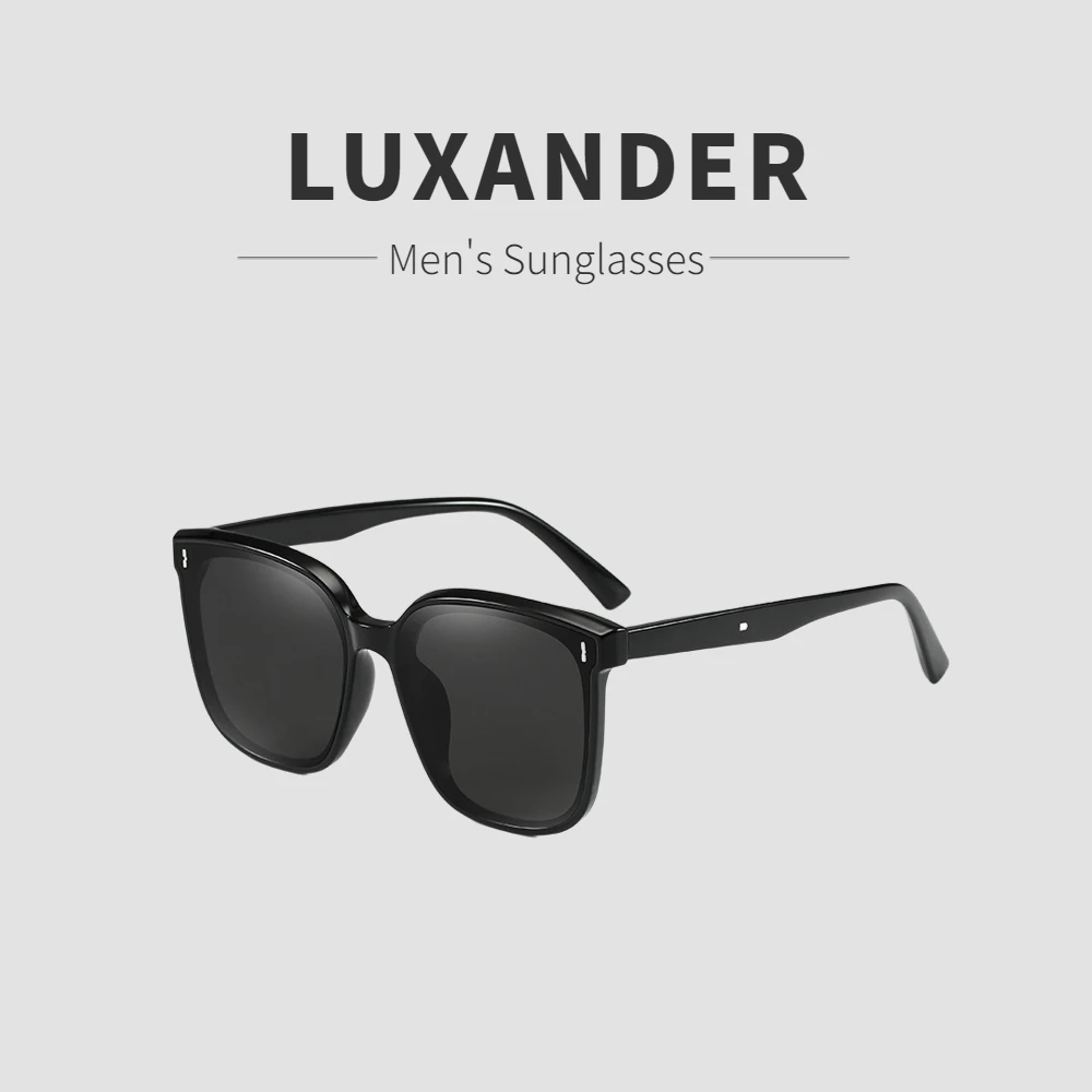 

Солнцезащитные очки LUXANDER TR для мужчин и женщин, нейлоновые солнцезащитные очки унисекс в стиле ретро, роскошные брендовые дизайнерские очки для женщин