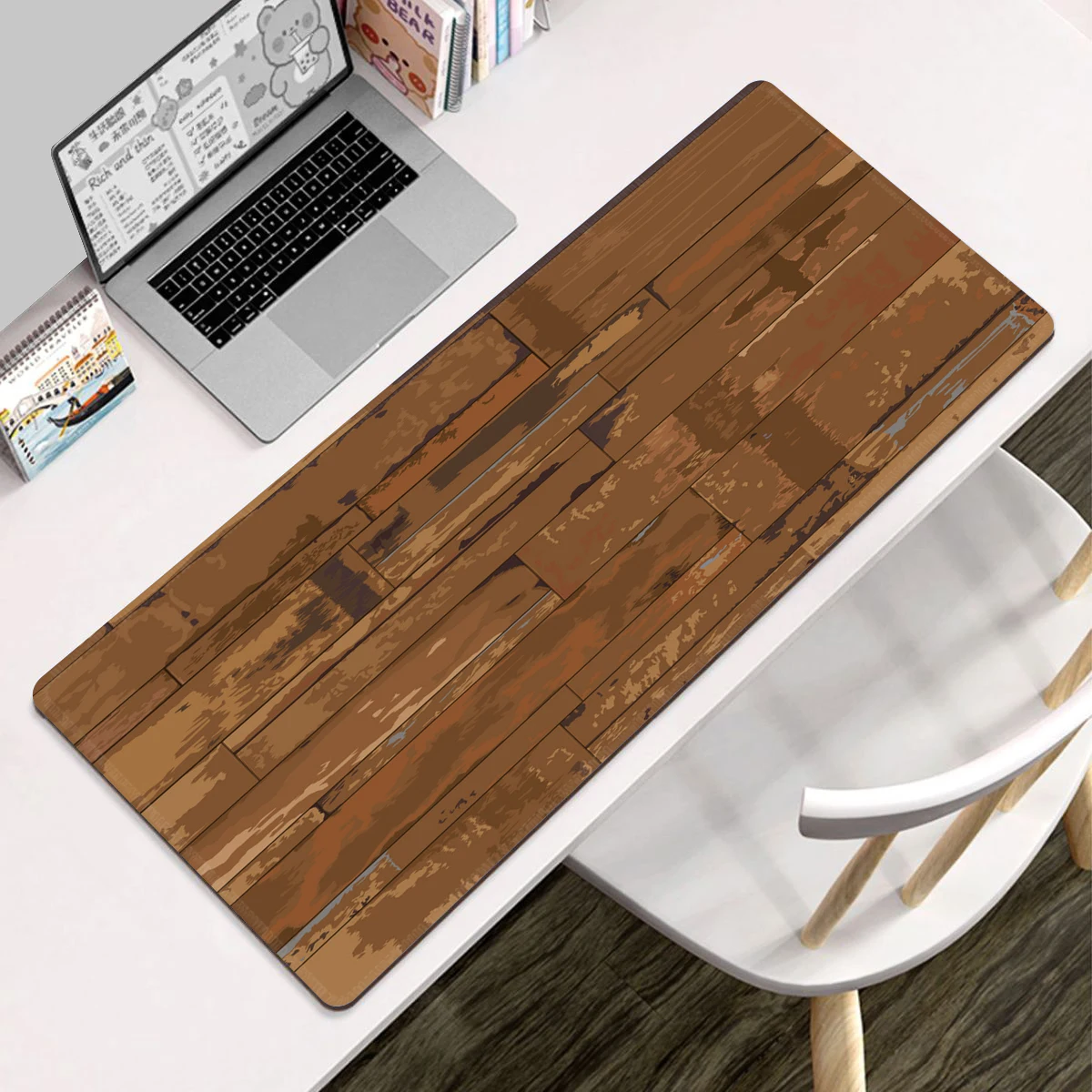 

Mousepad Gamer Cabinet Games Abstract Wooden Xxl Mouse Pad Kawaii Office Accessories Computer Desks Desk Mat Keyboard Gaming Pc