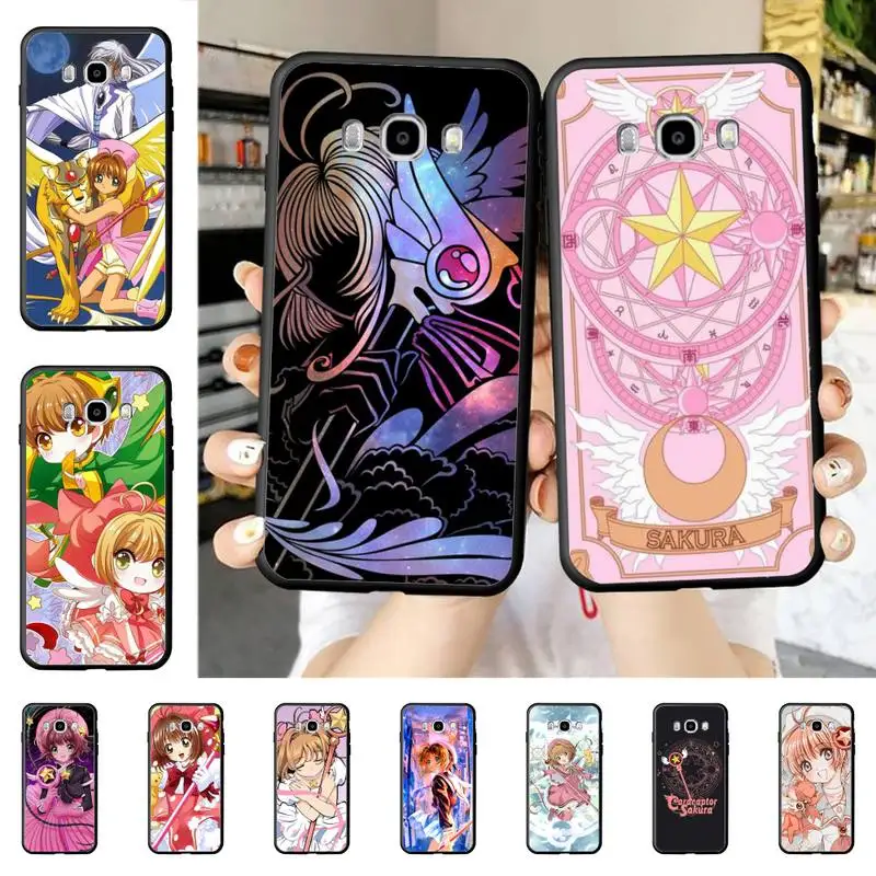 

Yinuoda CardCaptor Sakura Anime Phone Case For Samsung J 7 plus 7core J7 neo J6 plus prime J6 J4 J5 Mobile Cover