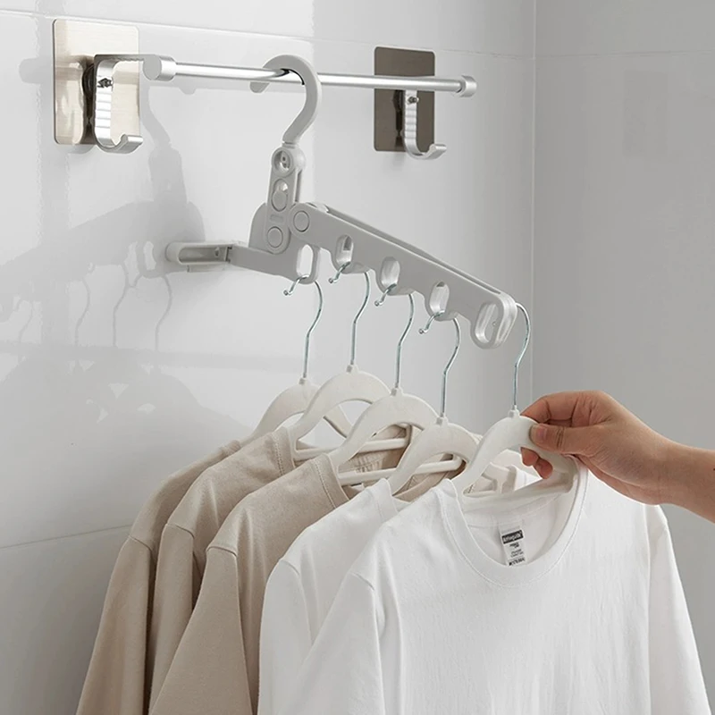 Портативная Складная Вешалка Для Одежды Многофункциональная Деловых Поездок С